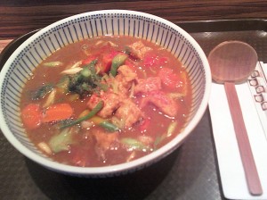Tofu and vegetable curry 2